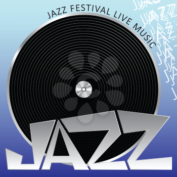 An example of a poster for a jazz festival.