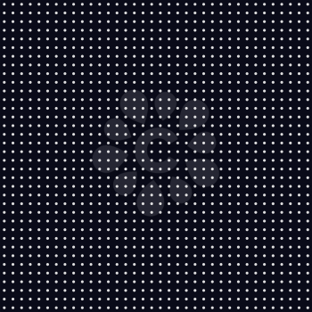 Polka dot seamless background. Fine dotted texture pattern. Vector illustration.