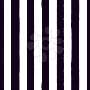 Seamless pattern with stripes. Striped vertical brush strokes texture background. Vector illustration.