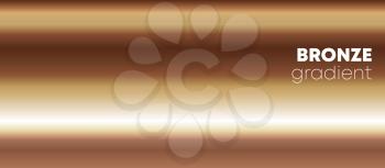 Bronze gradient texture background for the wallpaper, web banner, flyer, poster or brochure cover. Vector illustration.