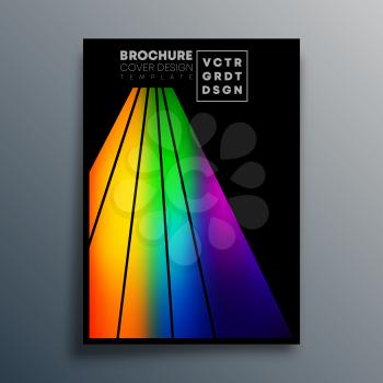 Gradient background design for poster, wallpaper, flyer, brochure cover, typography or other printing products. Vector illustration.
