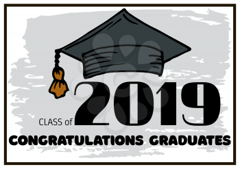 Congratulatory certificate. For Graduates of 2019