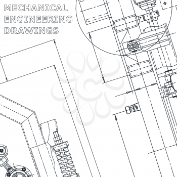 Blueprint, Sketch. Vector illustration. Cover. Corporate Identity