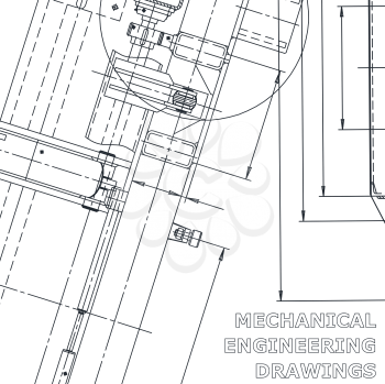 Blueprint. Vector engineering illustration. Technical illustrations, back ground. Corporate Identity