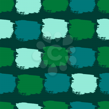 Abstract creative seamless pattern with geometric shapes and artistic background. Modern abstract design for paper, covers, fabrics. Texture multicolored squares