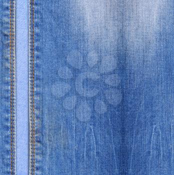 Blue jeans texture background for design