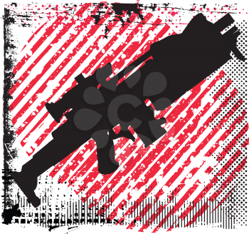 gun vector illustration