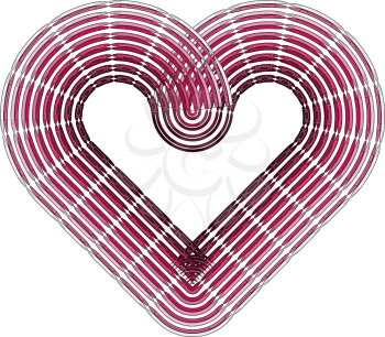 Heart. Vector illustration 