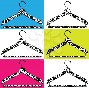 clothes hanger illustration