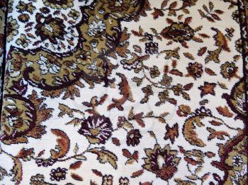Closeup of Persian carpets