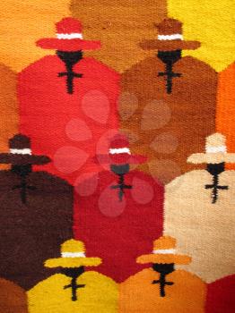 South America Indian woven fabrics