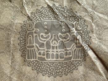Ancient Inka Art grunge Background