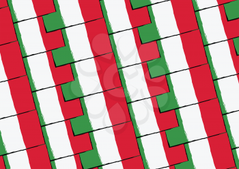 Grunge ITALY flag or banner vector illustration