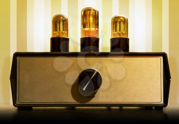 Old tube pre amplifier for connoisseurs of good warm sound of music