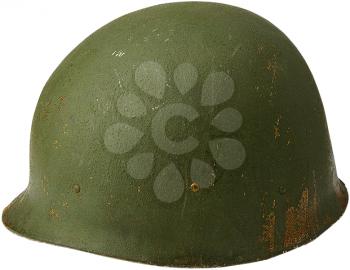 Royalty Free Photo of a Vintage Army Helmet