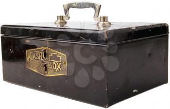 Royalty Free Photo of a Vintage Cash Box 