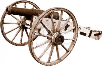 Royalty Free Photo of a Vintage Cannon