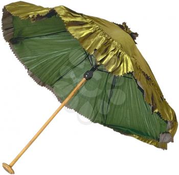 Royalty Free Photo of a Vintage Beach Umbrella