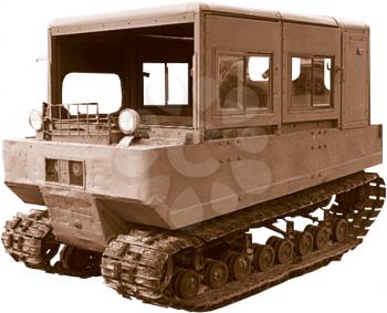 Royalty Free Photo of an Artillery Tractor