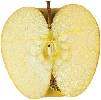 Royalty Free Photo of an Apple Half