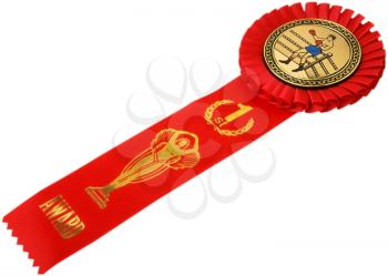 Royalty Free Photo of a First Place Boxing Ribbon 