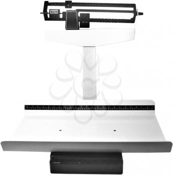 Royalty Free Photo of an Infant Weight Scale
