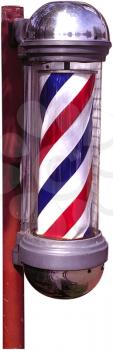 Royalty Free Photo of a Barber Pole 