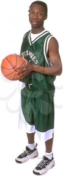 Royalty Free Photo of a Basketball Player