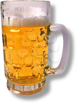 Royalty Free Photo of a Glass of Beer