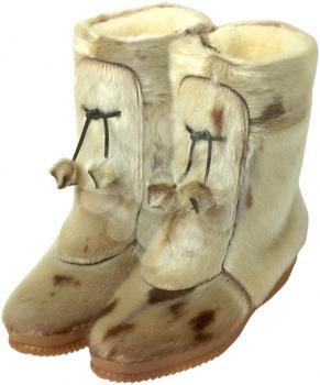 Royalty Free Photo of a Mukluk Boots