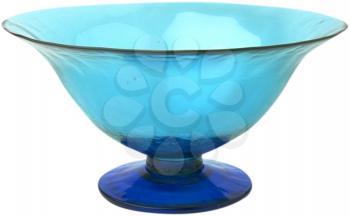 Royalty Free Photo of a Glass Serving Bowl