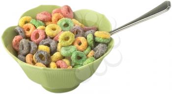 Royalty Free Photo of a Bowl of Cereal