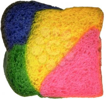 Royalty Free Photo of a Slice of Decorative Bread
