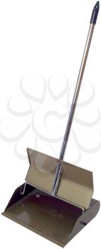 Royalty Free Photo of a Waste Collector Broom