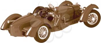 Royalty Free Photo of a Bugatti Car
