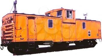 Royalty Free Photo of a Caboose
