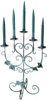 Royalty Free Photo of a Candelabra