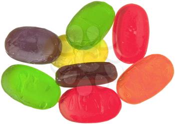 Royalty Free Photo of a Group of Brightly Coloured Candy