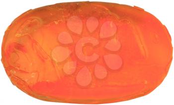 Royalty Free Photo of a Single Orange Candy