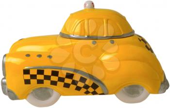 Royalty Free Photo of a Toy Taxi