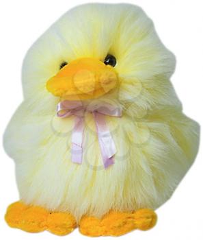 Royalty Free Photo of a Stuffed Baby Chick Toy