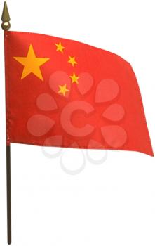 Royalty Free Photo of a China Flag