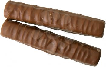 Royalty Free Photo of a Two Chocolate Bars 