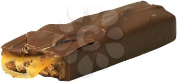 Royalty Free Photo of a Half Eaten Candy Bar