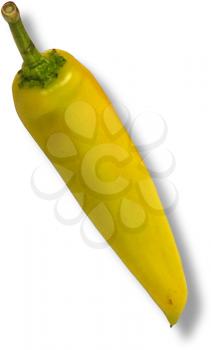 Royalty Free Photo of a Banana Pepper