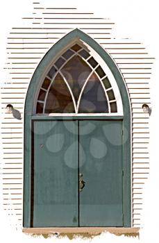 Royalty Free Photo of a Church Door
