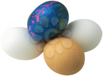 Royalty Free Photo of Colored Eggs