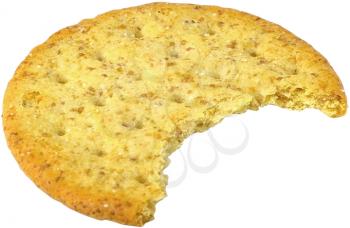 Royalty Free Photo of a Half Eaten Cookie