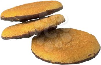 Royalty Free Photo of a Trio of Cookies