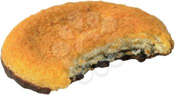 Royalty Free Photo of a Half Eaten Cookie